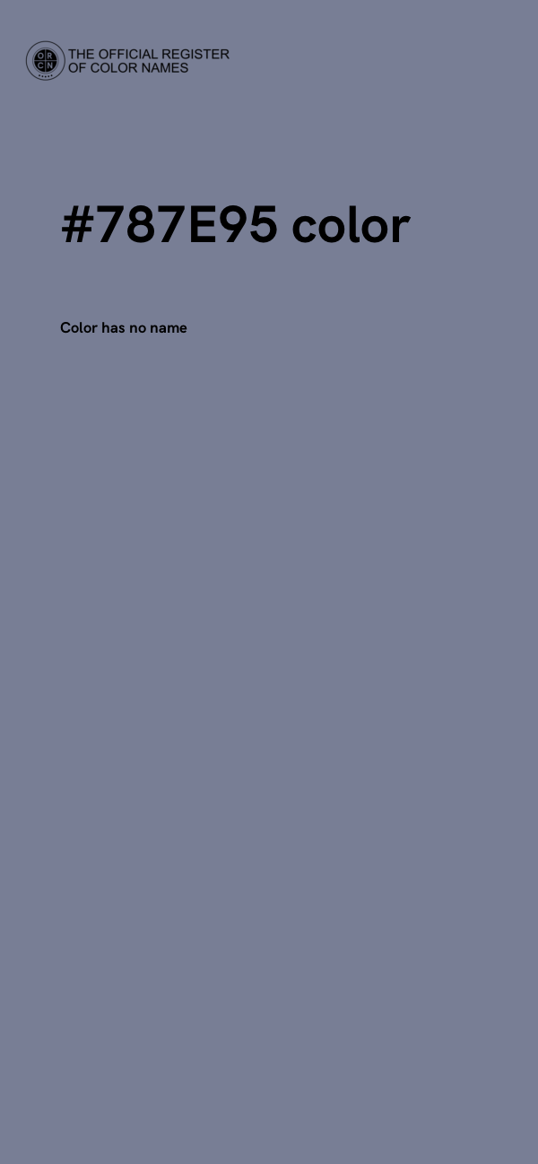 #787E95 color image