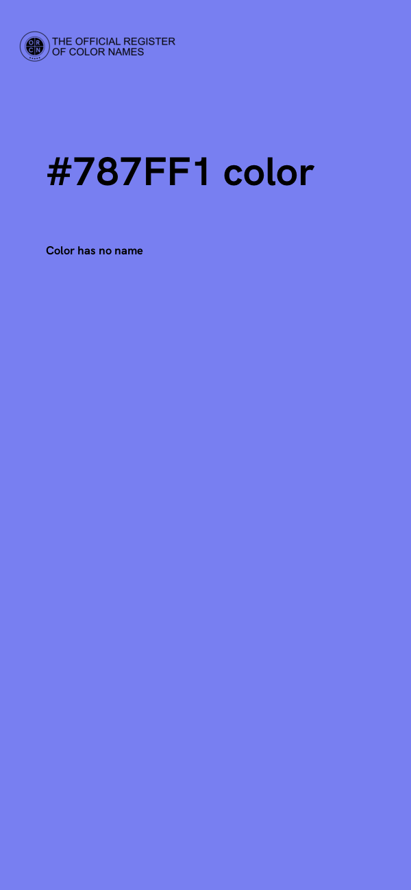 #787FF1 color image