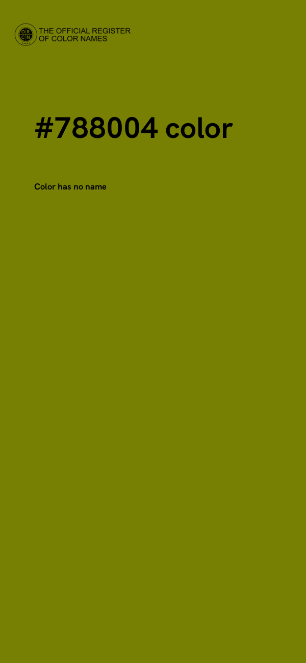 #788004 color image