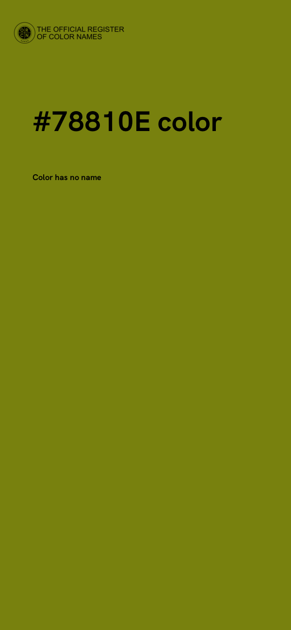 #78810E color image