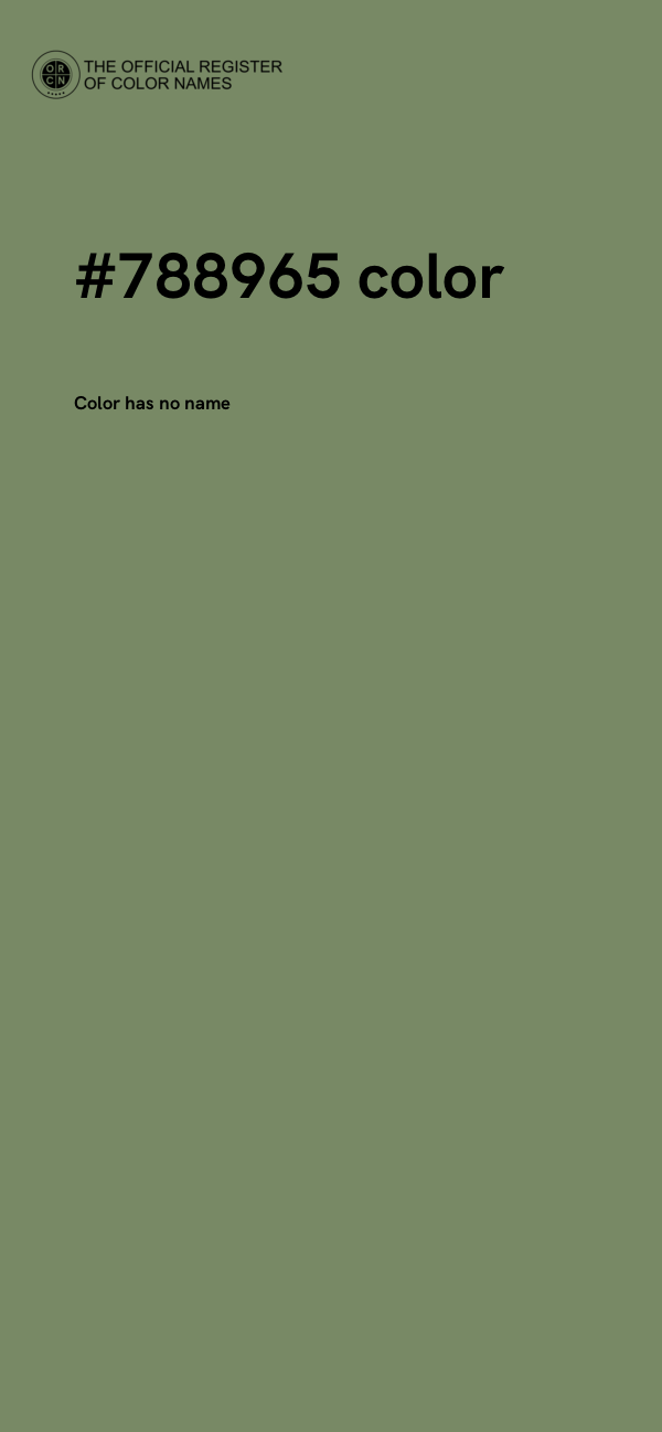 #788965 color image