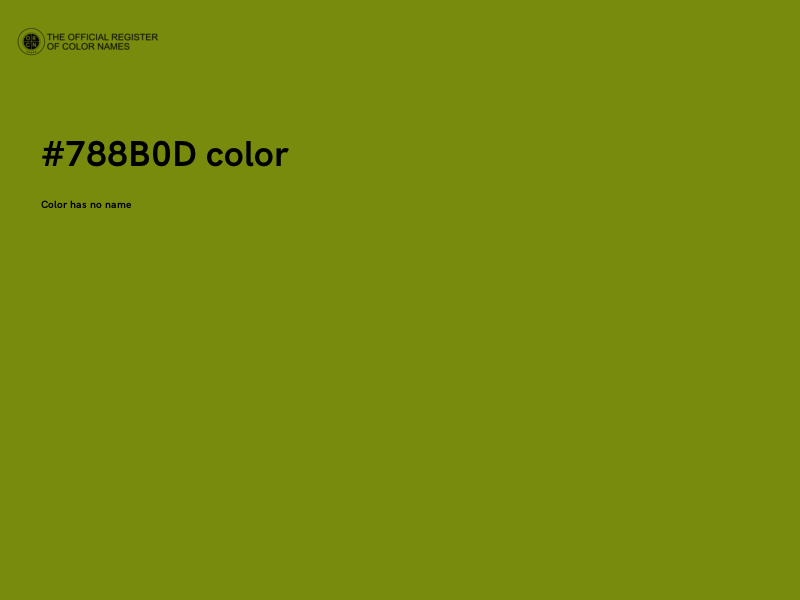#788B0D color image