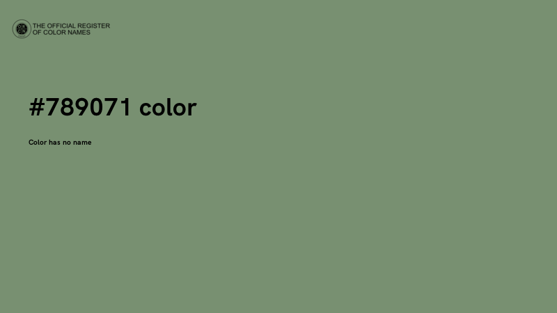 #789071 color image