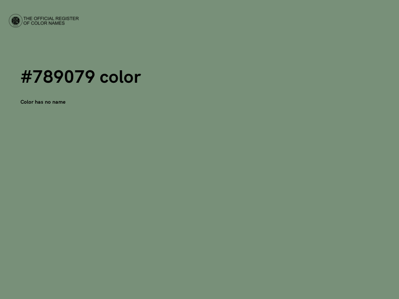 #789079 color image
