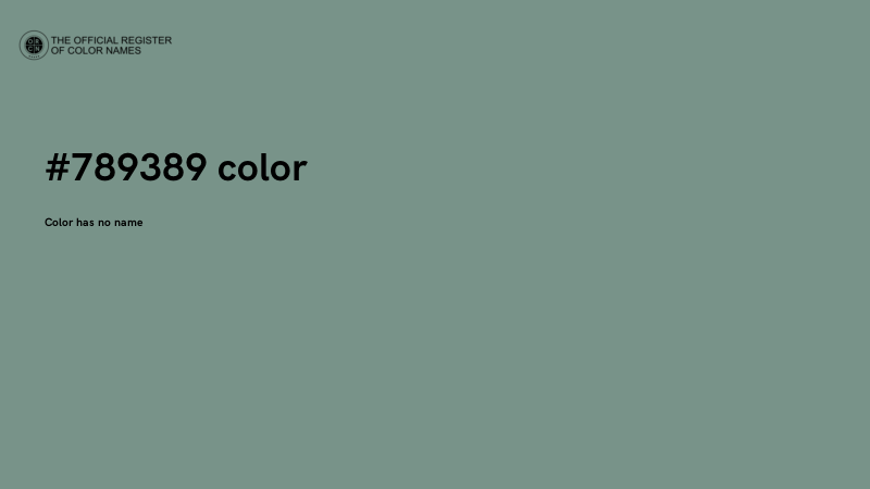 #789389 color image