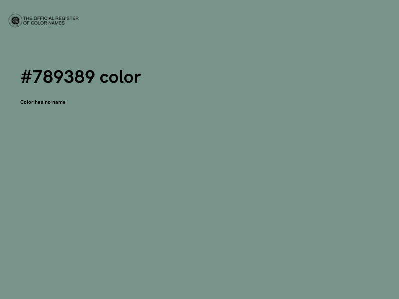 #789389 color image