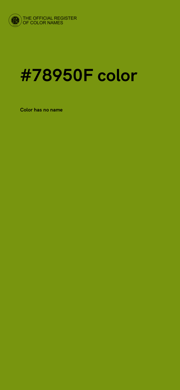 #78950F color image