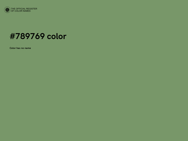 #789769 color image