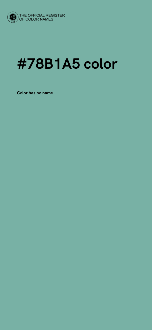 #78B1A5 color image