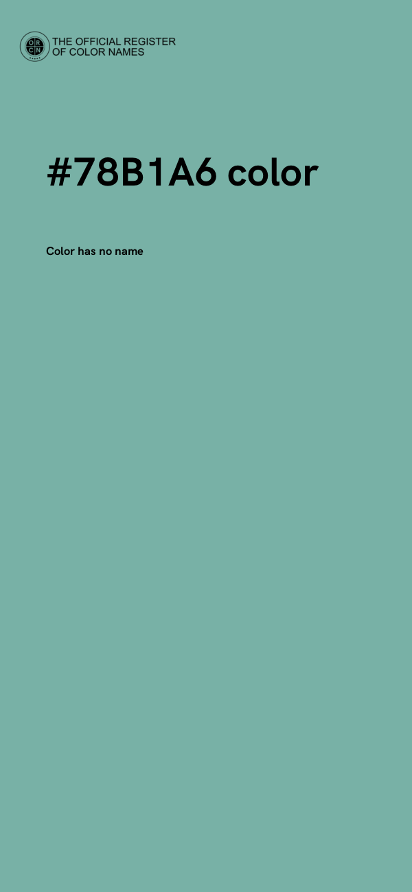#78B1A6 color image