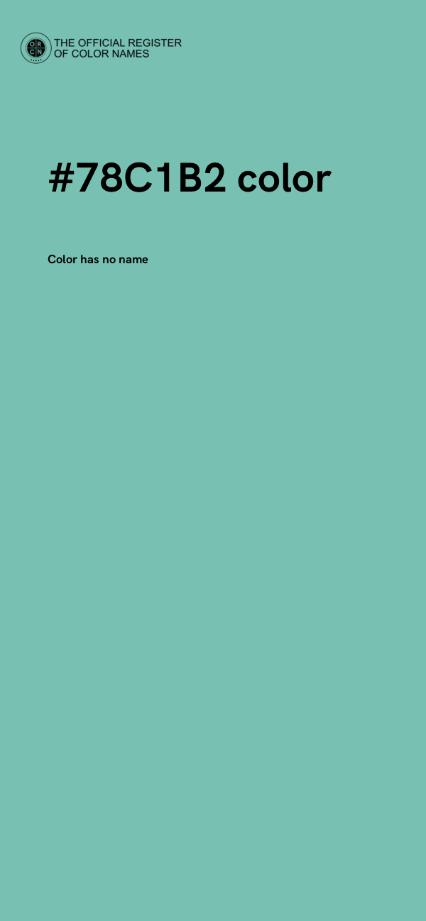 #78C1B2 color image