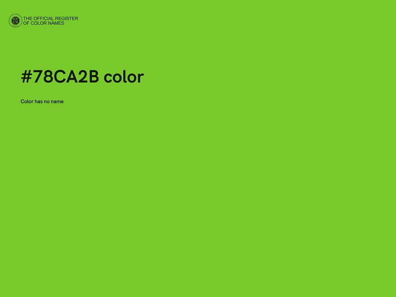 #78CA2B color image