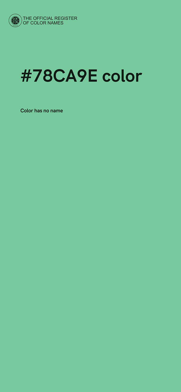#78CA9E color image