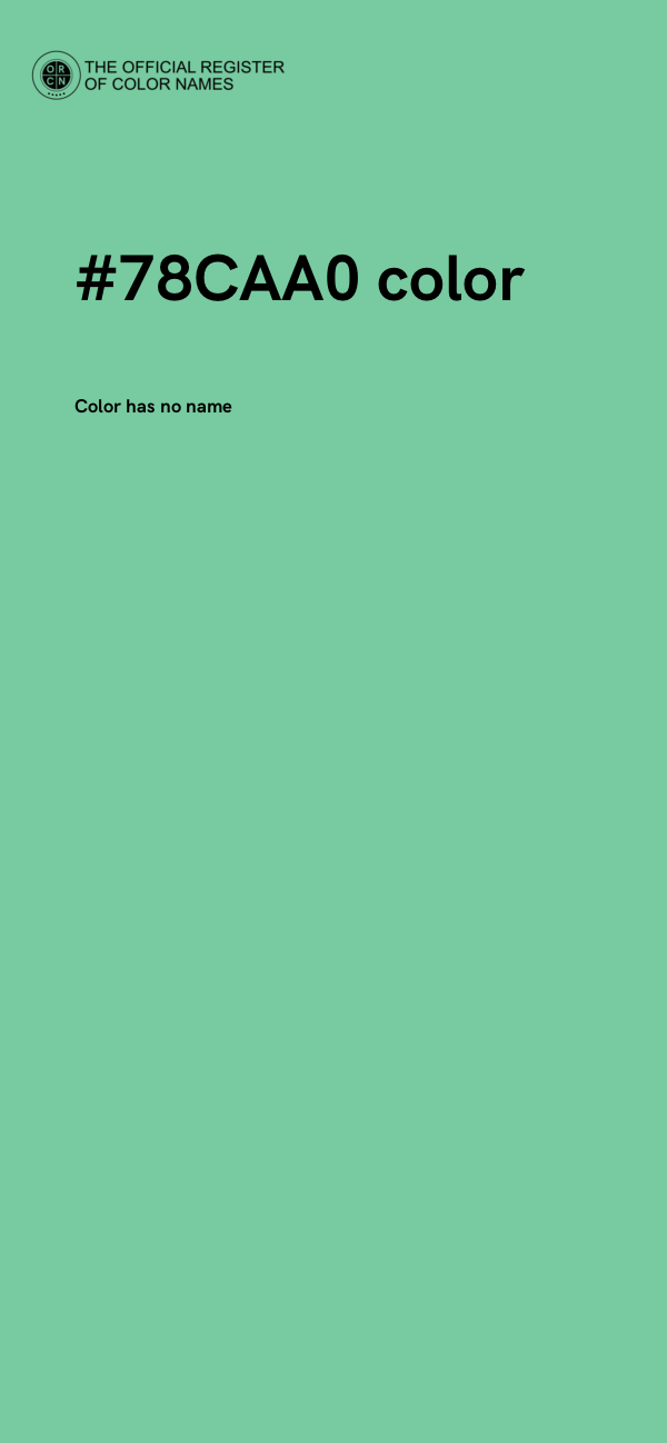 #78CAA0 color image