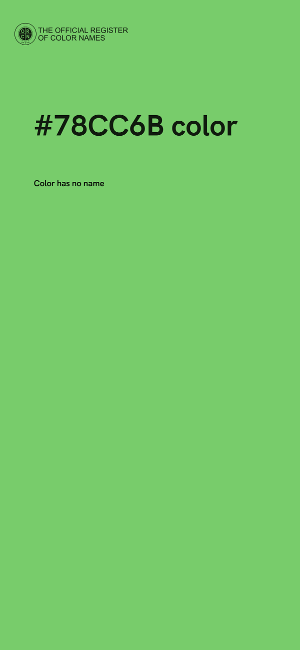 #78CC6B color image