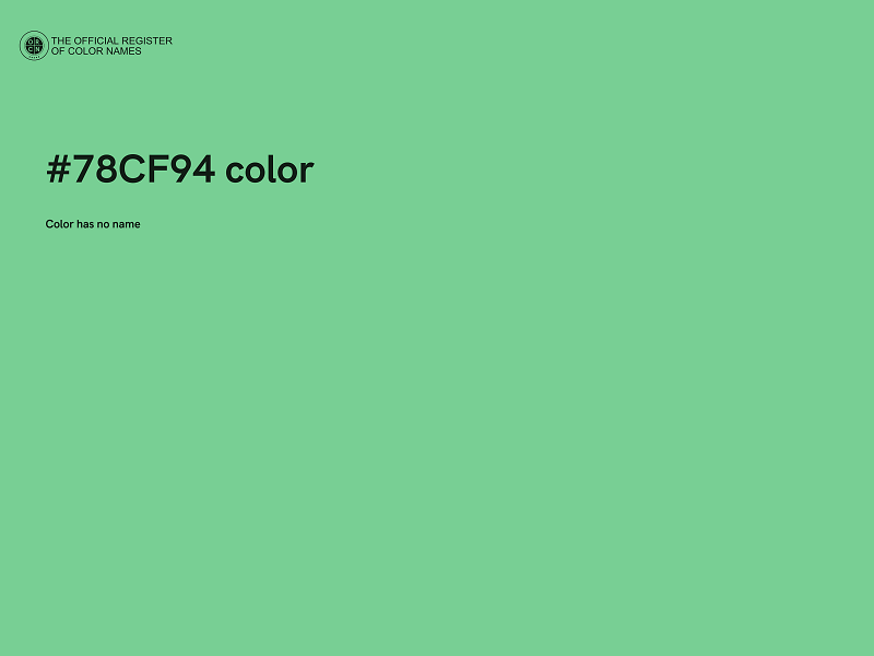 #78CF94 color image