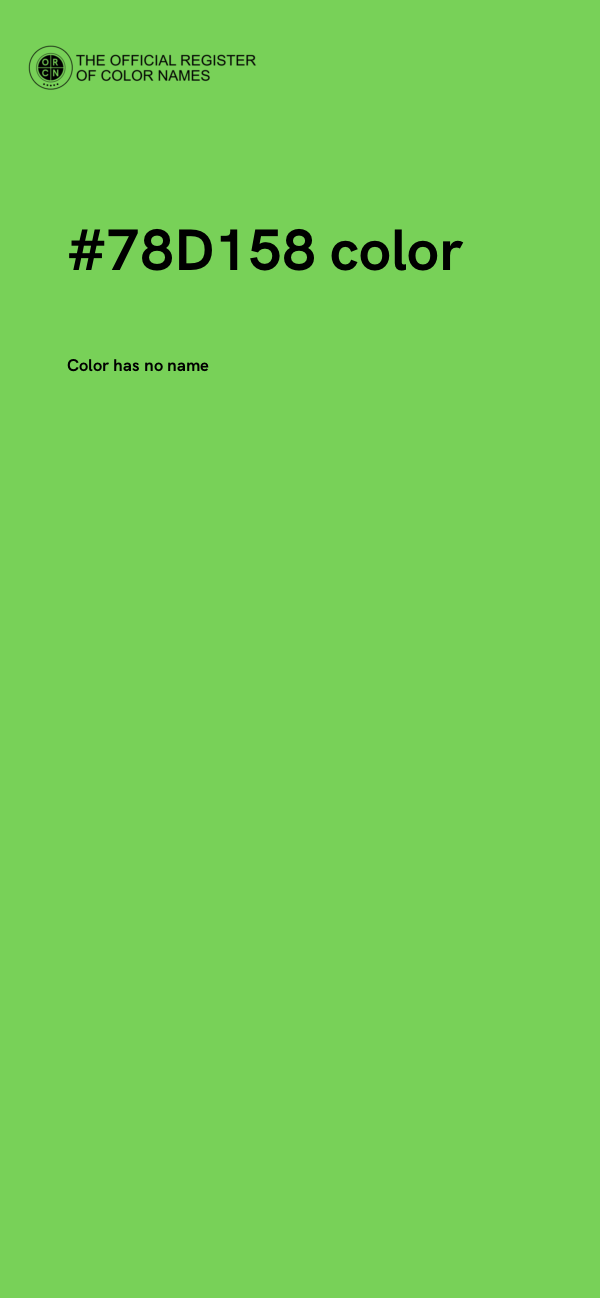 #78D158 color image