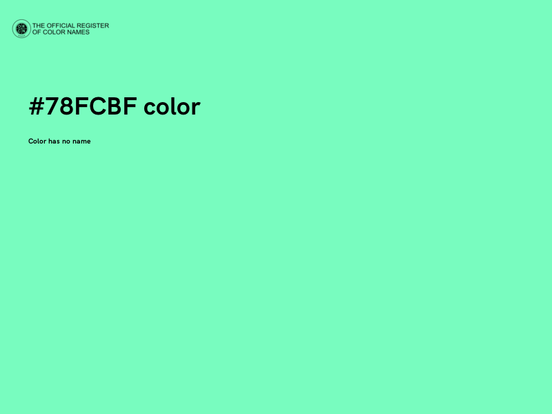 #78FCBF color image