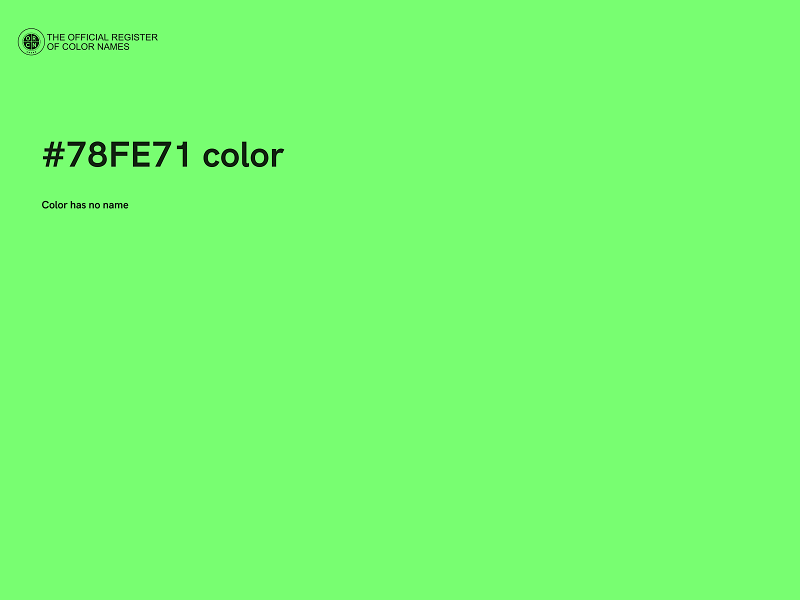 #78FE71 color image