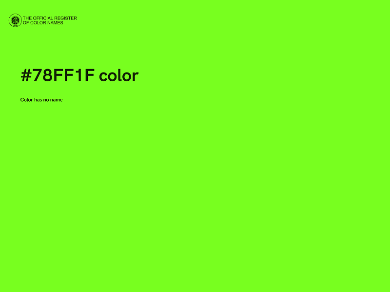 #78FF1F color image