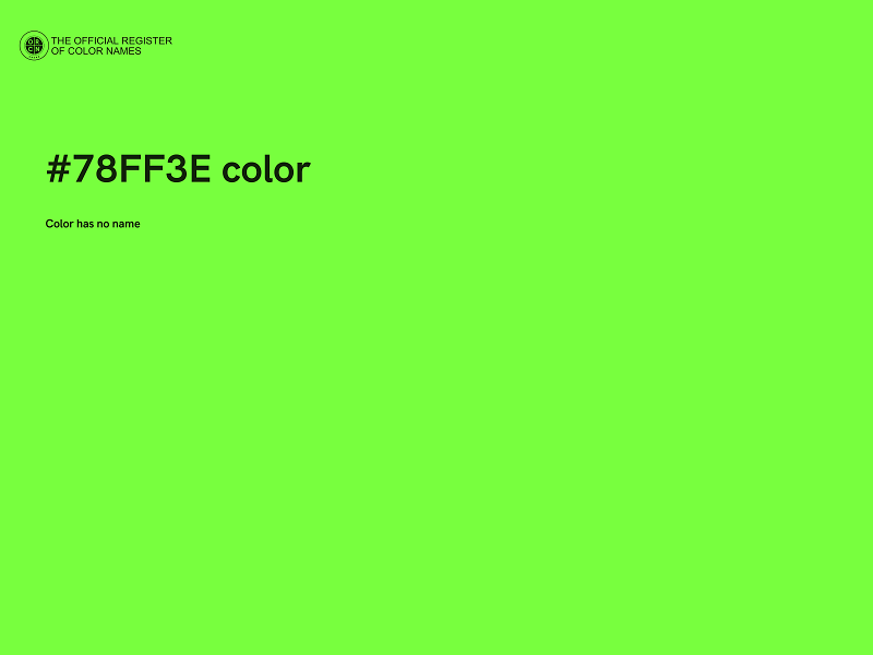 #78FF3E color image