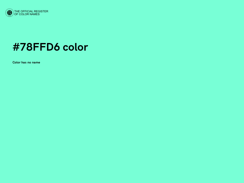 #78FFD6 color image
