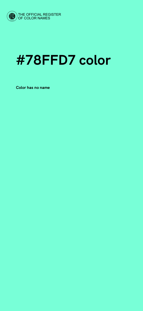 #78FFD7 color image