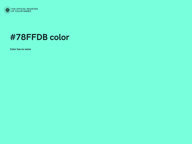 #78FFDB color image