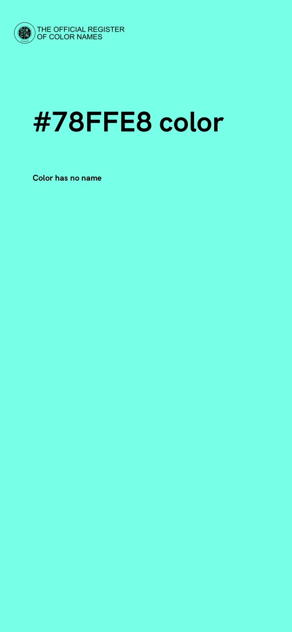 #78FFE8 color image