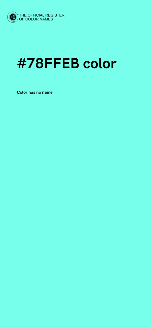 #78FFEB color image