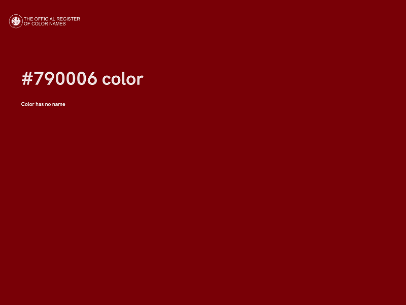 #790006 color image