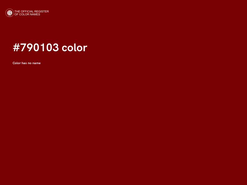 #790103 color image