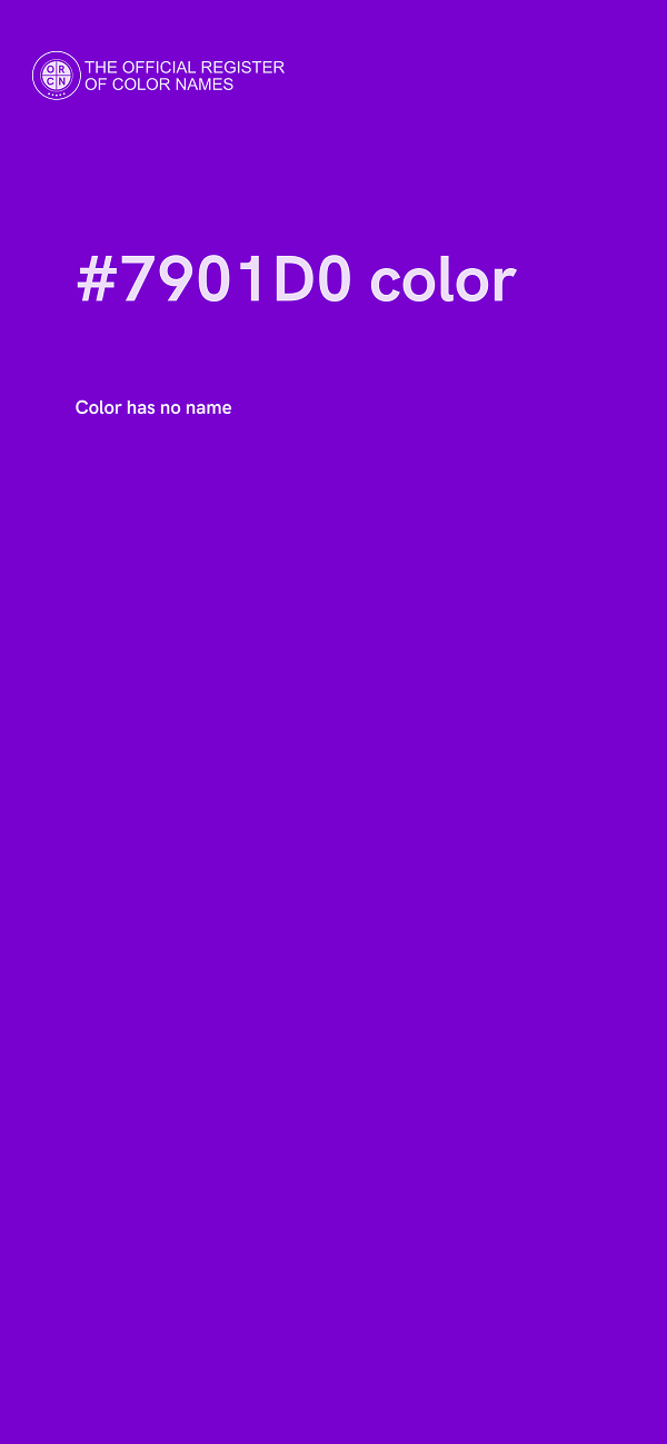 #7901D0 color image