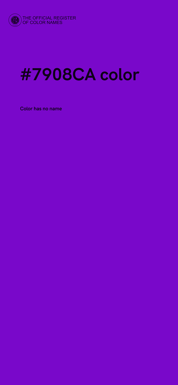 #7908CA color image