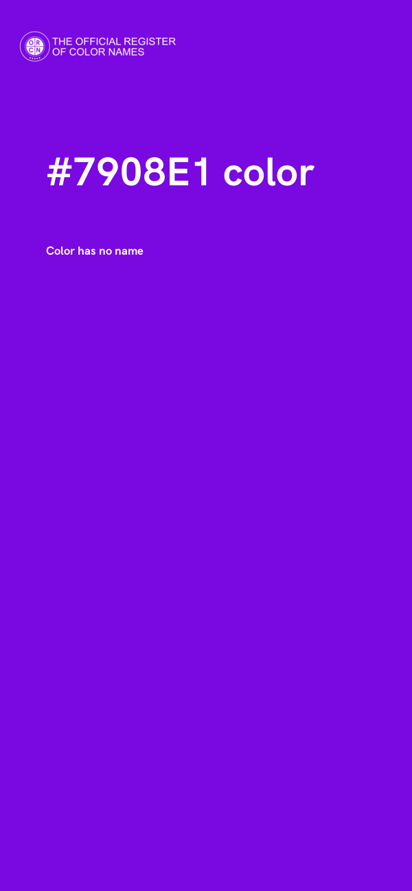 #7908E1 color image