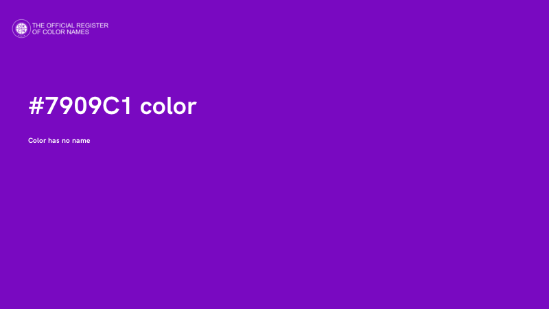 #7909C1 color image