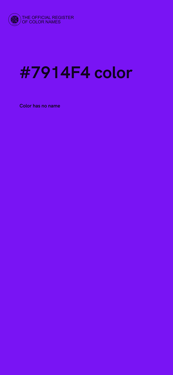 #7914F4 color image