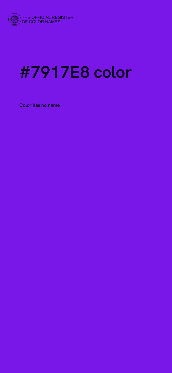 #7917E8 color image