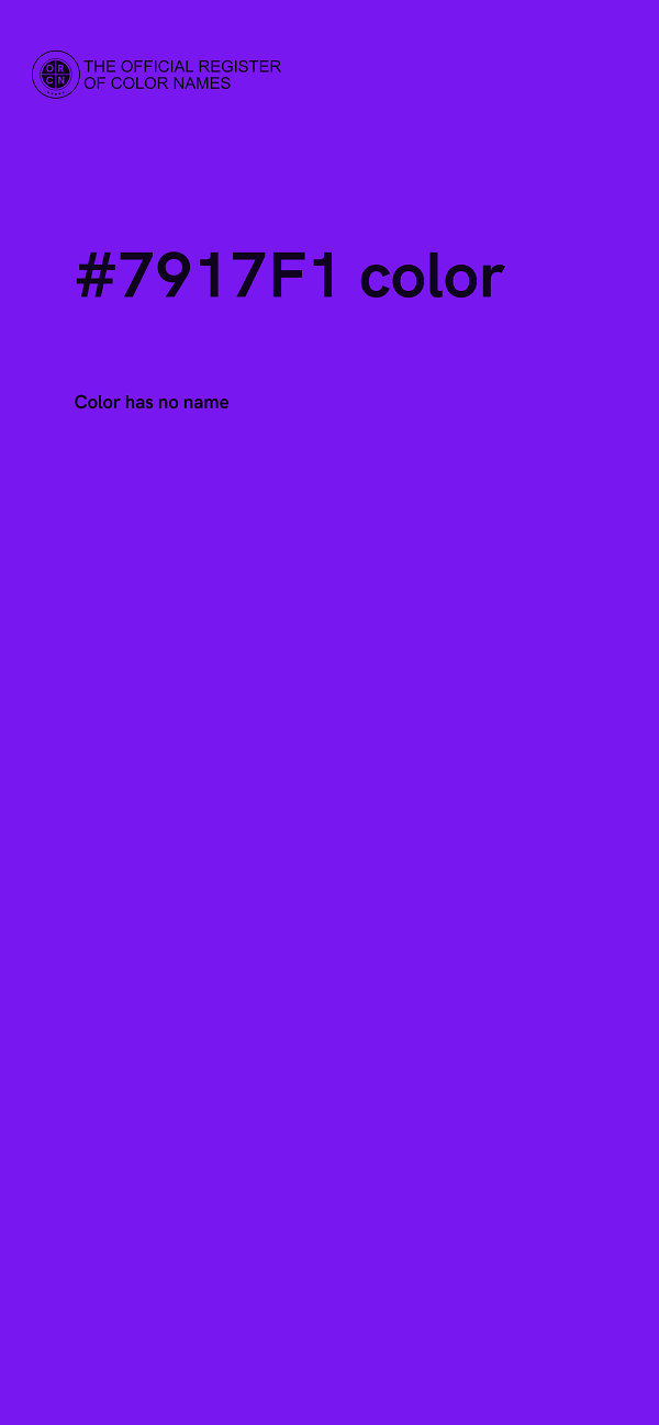 #7917F1 color image