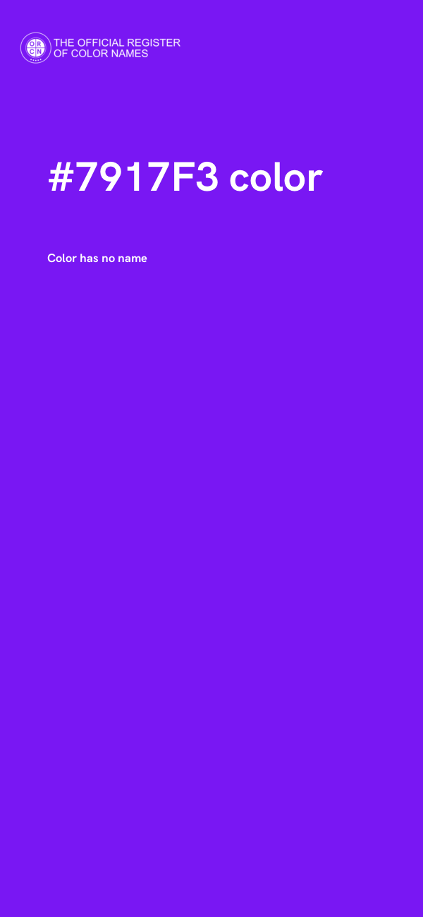 #7917F3 color image