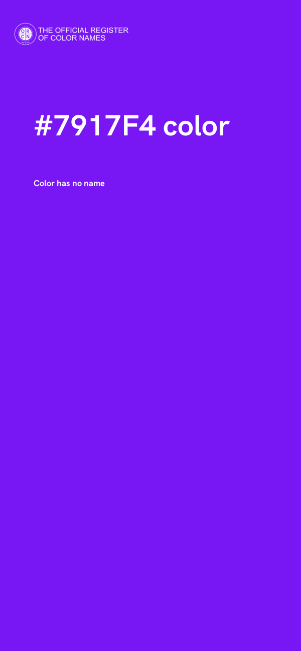 #7917F4 color image