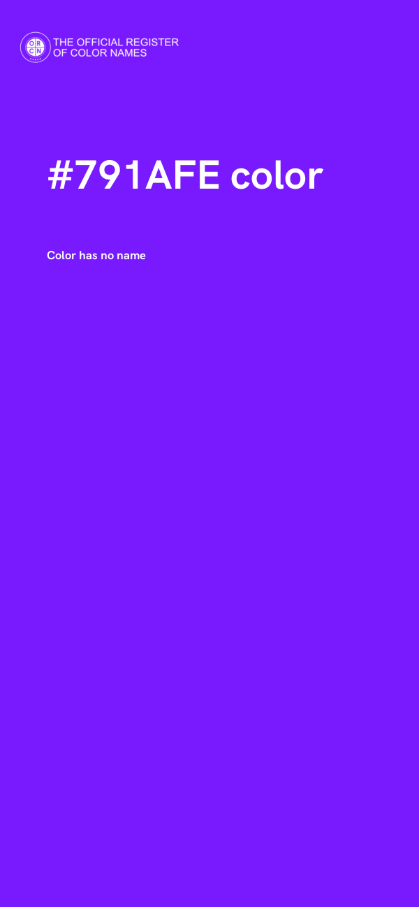 #791AFE color image