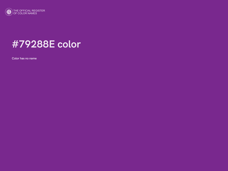 #79288E color image