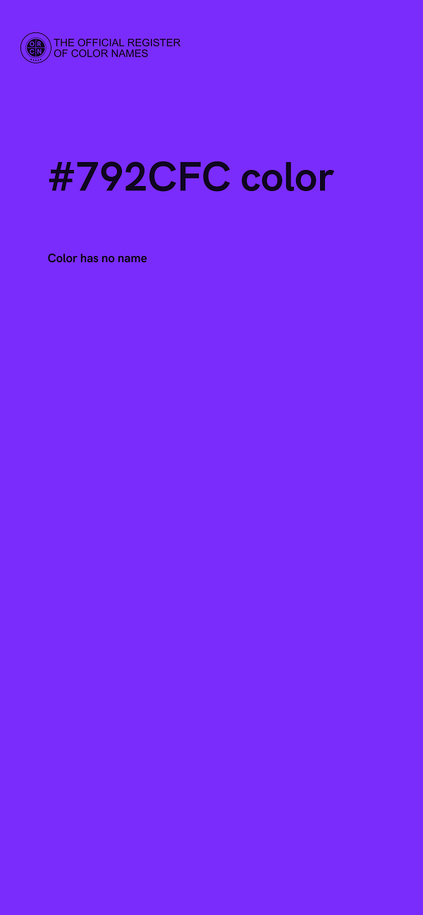 #792CFC color image
