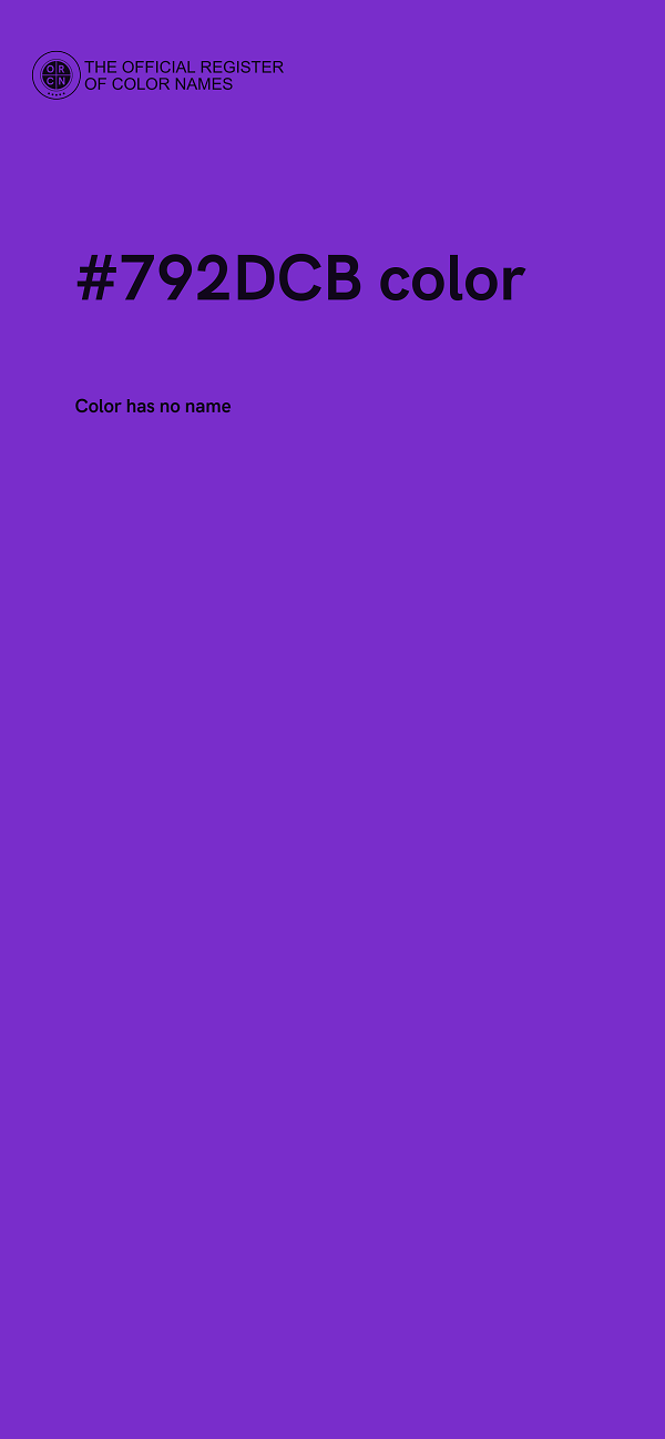 #792DCB color image
