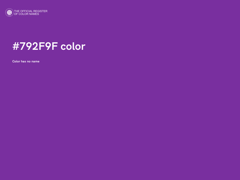 #792F9F color image