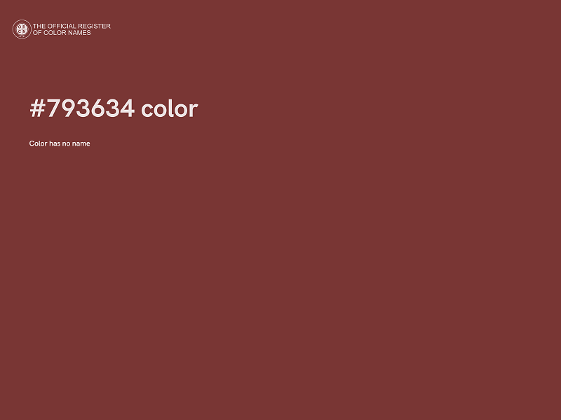 #793634 color image