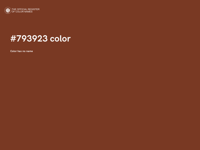 #793923 color image