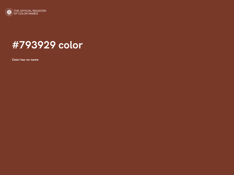 #793929 color image