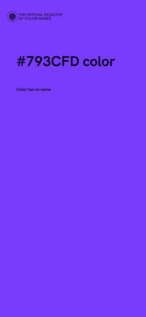 #793CFD color image
